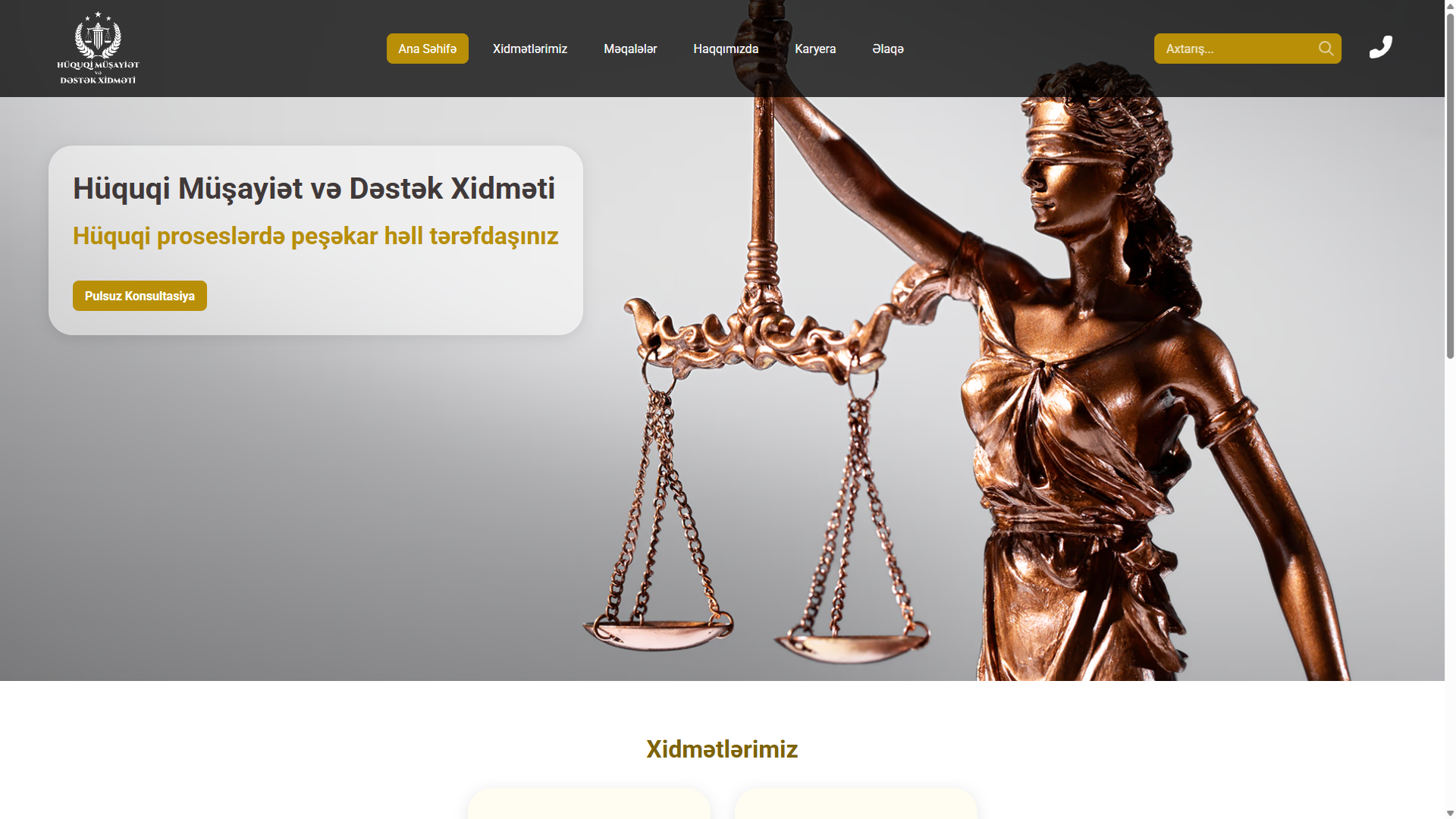 6 Distribusiya şirkəti üçün fərdi CRM saytının ekran görüntüsü